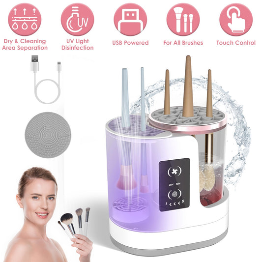 4 In 1 Electric Makeup Brush Cleaner & Dryer