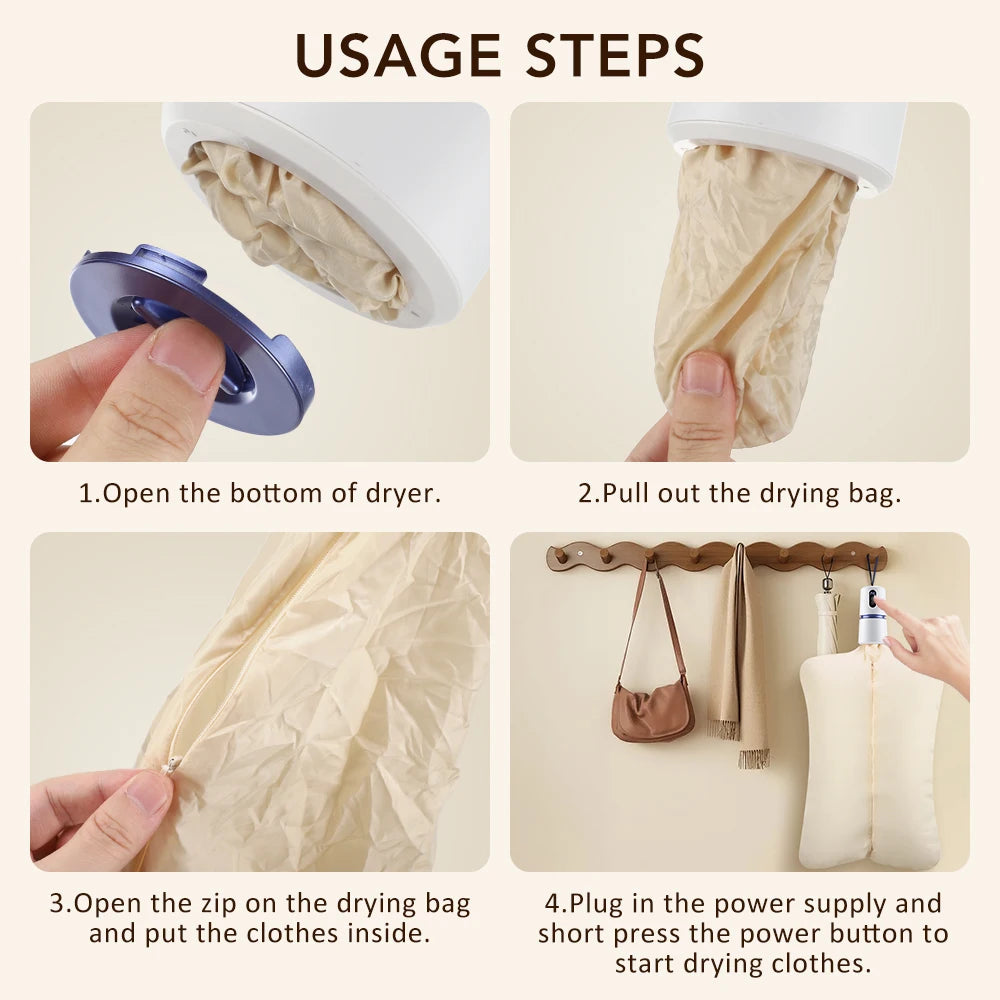 Smart Portable Clothes Dryer