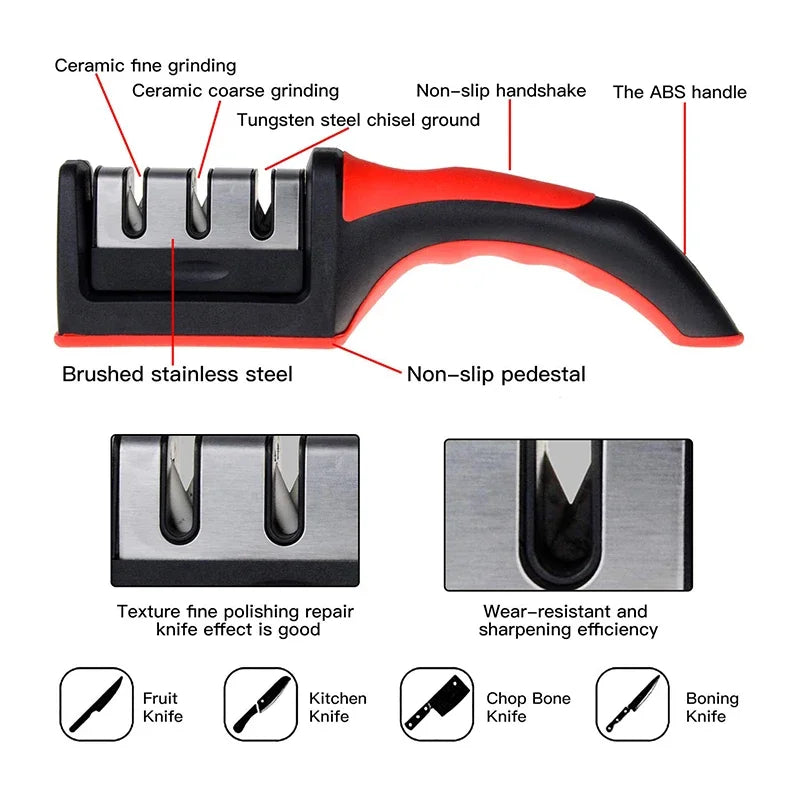 3 Levels Knife Sharpening Tool